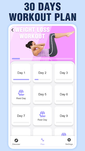 Screenshot Weight Loss & Fitness Tracker