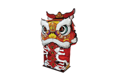 Lân Sư Tọa Điềm Lành Hock Wong
