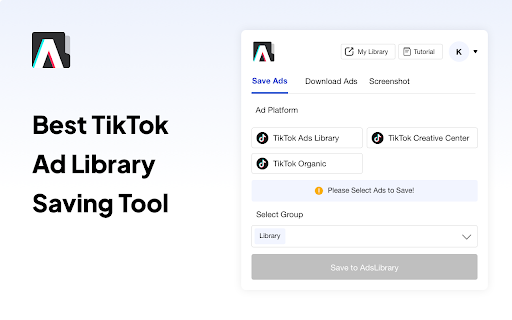 Ad Library: TikTok Ad Finder (en inglés)