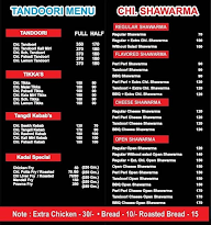 Om Sai Kitchen Corner menu 2