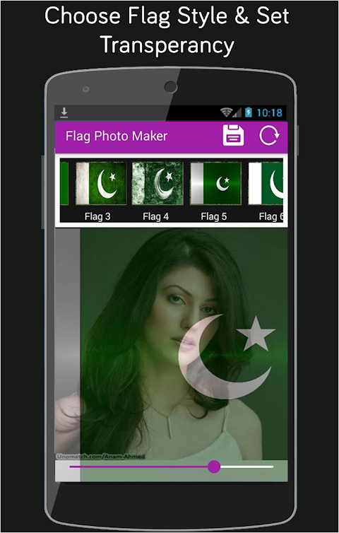 Pakistan Flag Face Photo Makerのおすすめ画像4