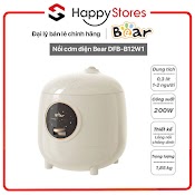 Nồi Cơm Điện Bear Dfb - B12W1 - Hàng Nhập Khẩu Chính Hãng