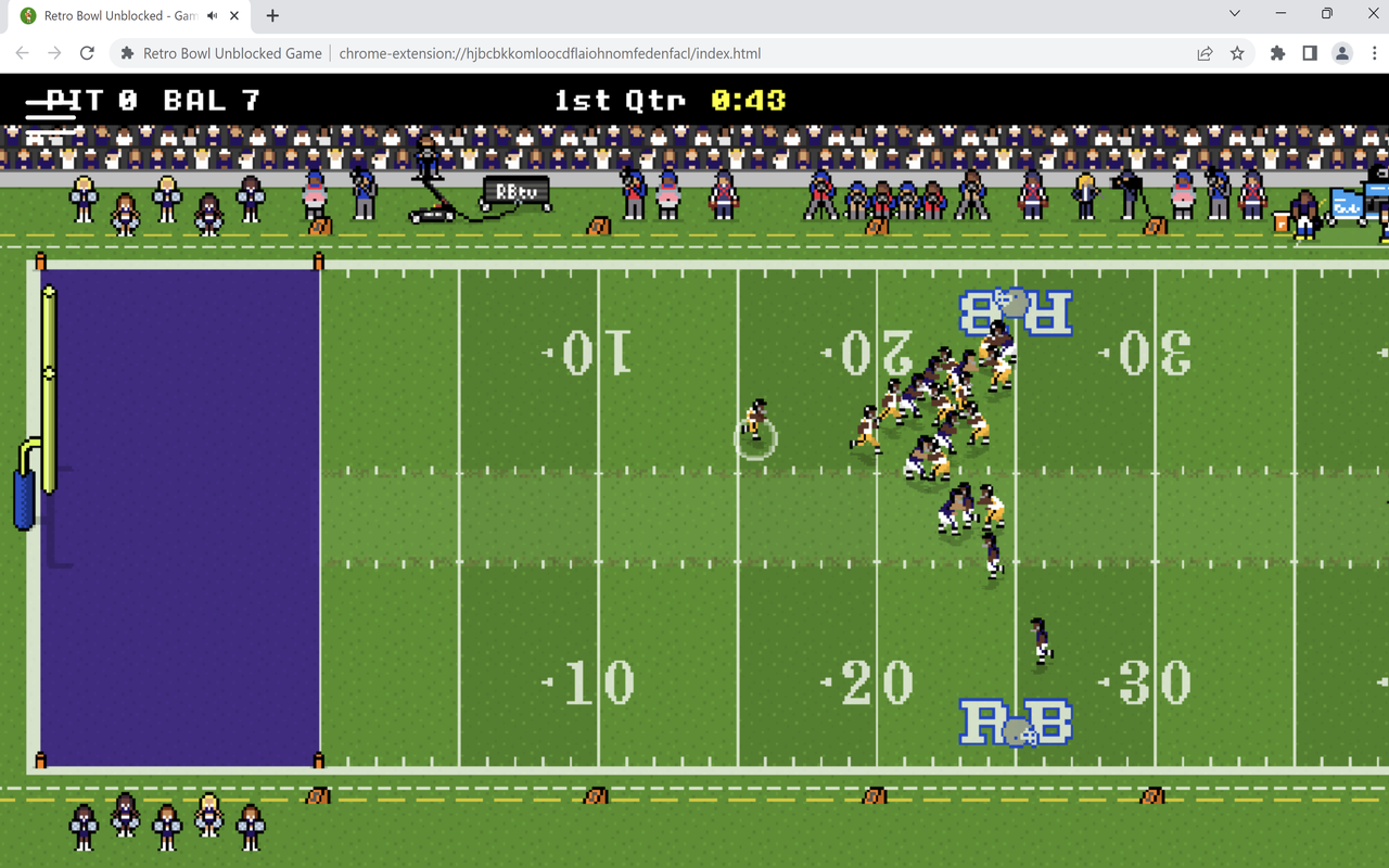 Retro Bowl Unblocked Game Preview image 4