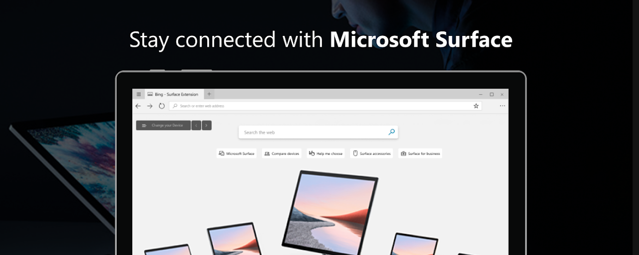 Microsoft Surface New Tab Preview image 2