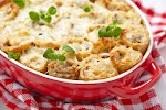 Chicken & Mushroom Crepe Casserole was pinched from <a href="http://12tomatoes.com/2014/11/chicken-recipe-cheesy-chicken-and-mushroom-crepe-casserole.html" target="_blank">12tomatoes.com.</a>