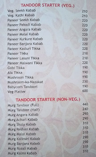 Signature Veg - Non veg menu 5