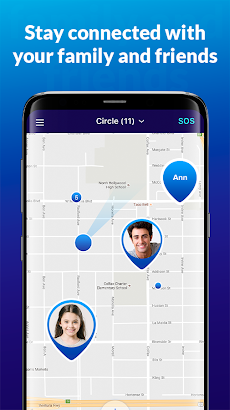GPSの電話トラッカー - ファミリー検索のおすすめ画像1