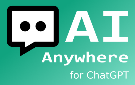 AI Anywhere for ChatGPT small promo image