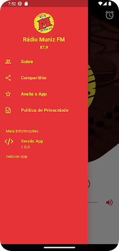 Screenshot Radio Muniz FM 87,9
