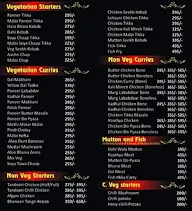 Urban Punjab menu 3