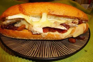 Smokin' Turkey Melt with Red Onion Marmalade