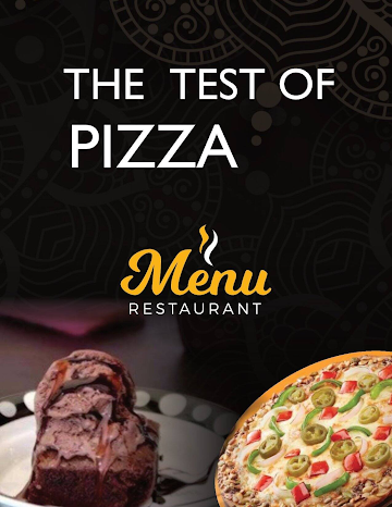 The Test Of Pizza menu 