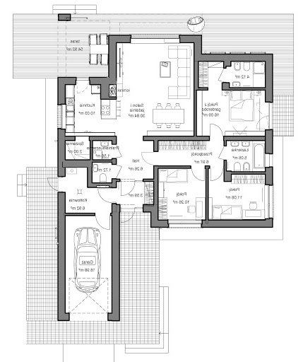 Domidea 4 N - Rzut parteru