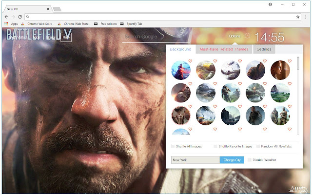 Battlefield 5 Backgrounds HD Custom V New Tab