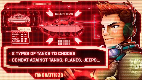 Tank Battle 3D: Desert Titansのおすすめ画像2