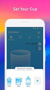 Drink Water Reminder – Water Diet Tracker & Alarm Screenshot