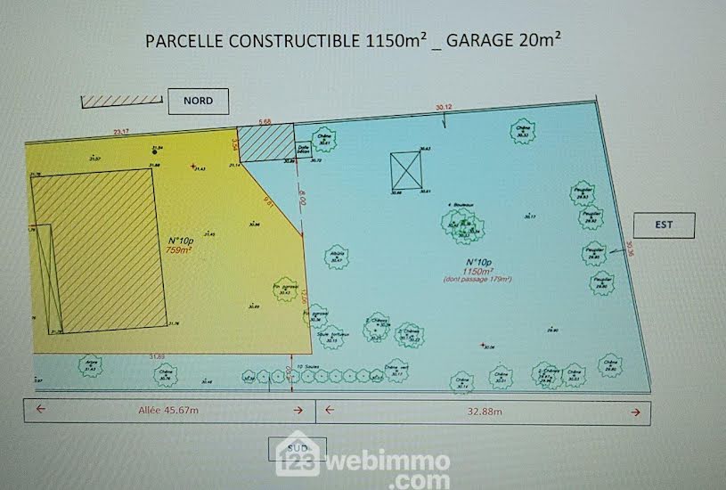  Vente Terrain à bâtir - à Talmont-Saint-Hilaire (85440) 