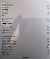 Gajalee menu 1