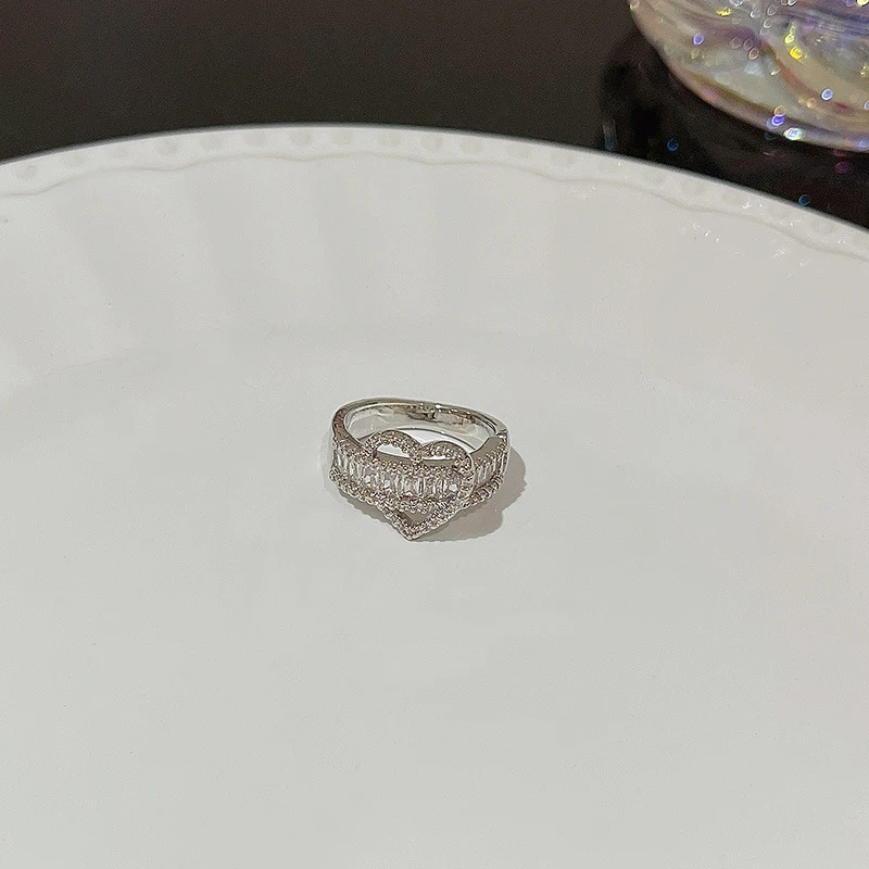 Micro Inlaid Zircon Butterfly Ring Female Opening Design, a beautiful and elegant ring, perfect for adding a touch of sp