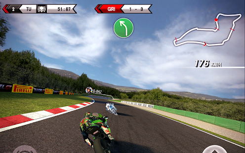 SBK15 Official Mobile Game Screenshot
