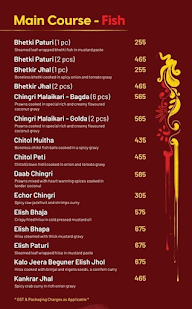 Koshe Kosha-Hatibagan menu 4