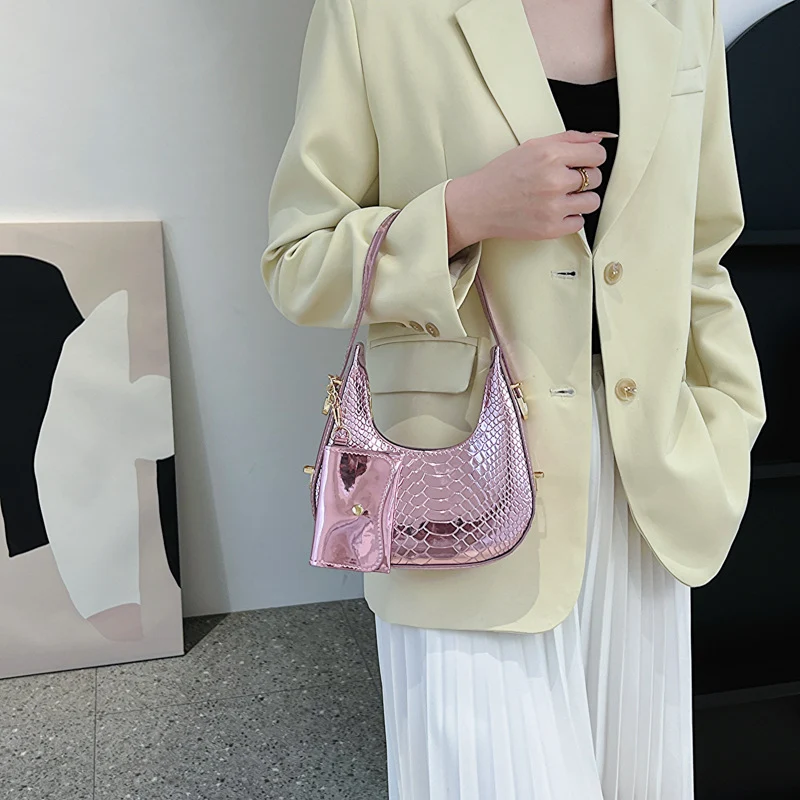 Lente Concise Western Stijl Schoudertas – Elegant en Praktisch voor Dagelijks Gebruik, Ideaal voor je Benodigdheden.