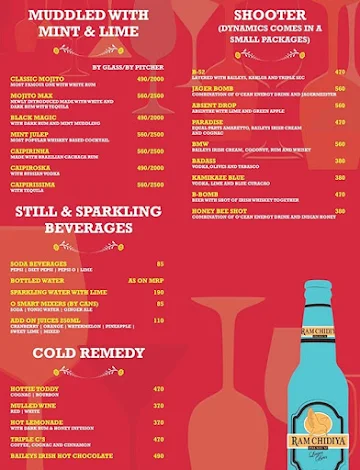 Cafe Delhi Heights menu 