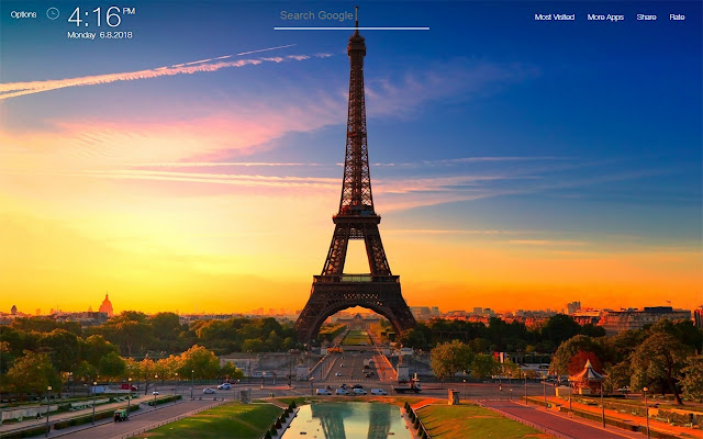 Paris Wallpapers FullHD New Tab