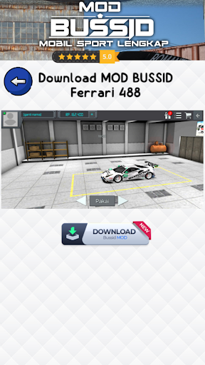 MOD Bussid Mobil Sport Complete