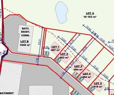 Vente terrain  487 m² à Presles-en-Brie (77220), 173 000 €