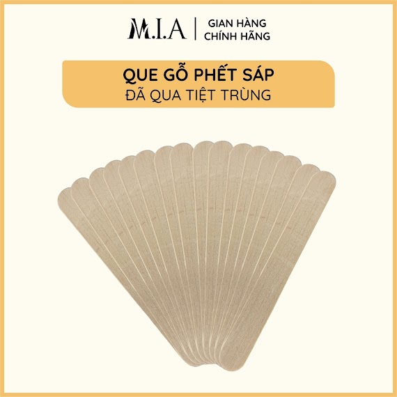 10 Que Gỗ Phết Sáp Wax Lông Nách, Tay Chân, Bikini