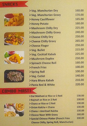 Chaugaan Food Court menu 