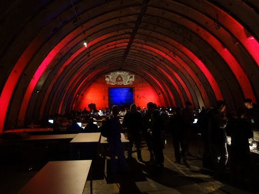 CCCamp11 by night Germany 2011