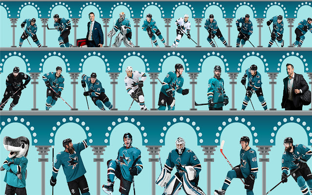 San Jose Sharks Themes & New Tab