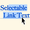 LinkSuppressor: Make Any Link Selectable Chrome extension download