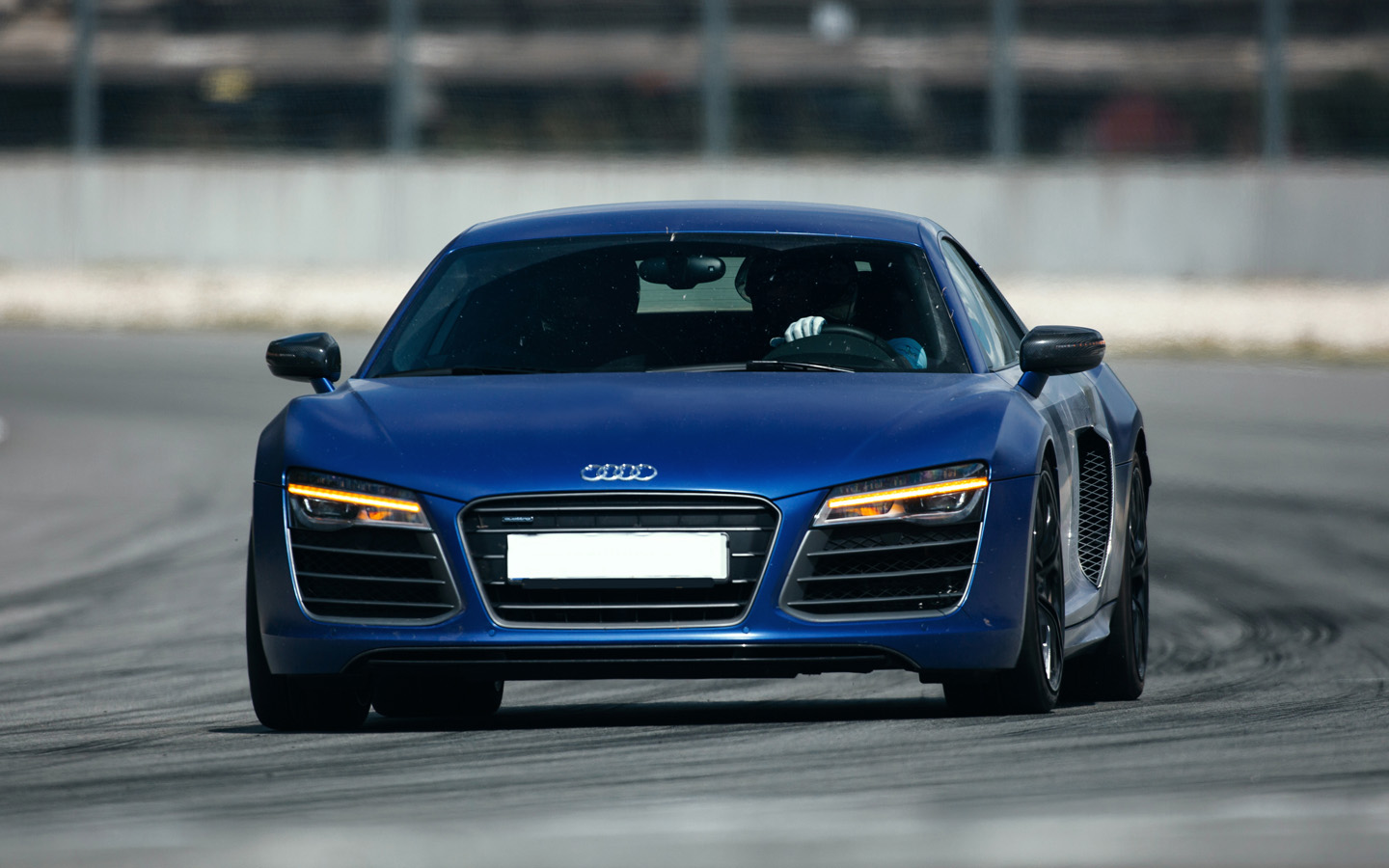 audi car on track