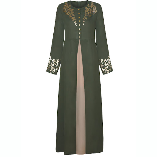 Title 10, Womens Robe Fashion Bronzing Print Middle East...