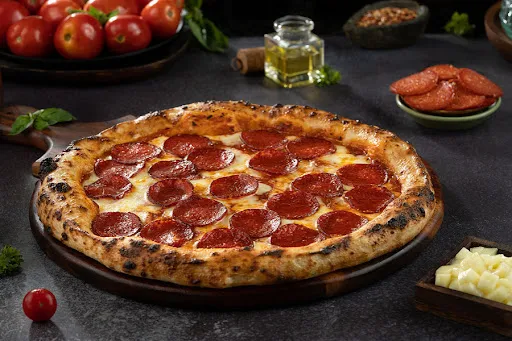 Naples - Pepperoni(pork) Pizza (4 Slice)