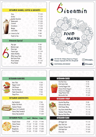 Biteamin Cafe menu 2