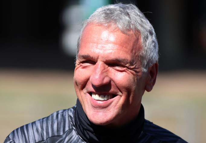 Ernst Middendorp, Swallows FC head coach, has yet to win at the club.