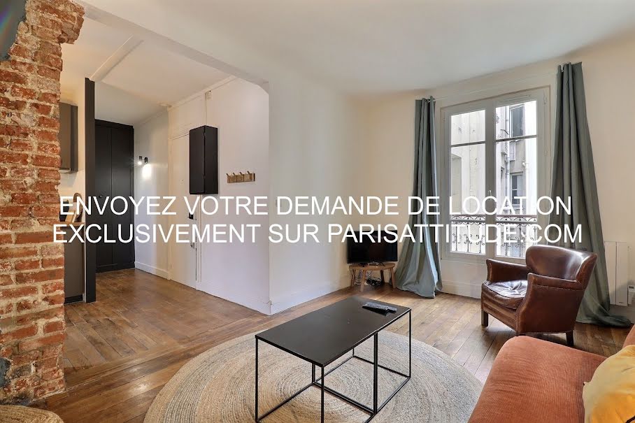 Location meublée appartement 1 pièce 29 m² à Paris 11ème (75011), 1 800 €