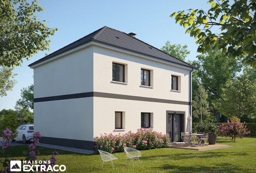  Vente Terrain + Maison - Terrain : 850m² - Maison : 114m² à Perruel (27910) 