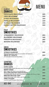 Shakes N Buns menu 1