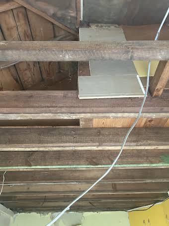 Asbestos cement ceiling removal  album cover