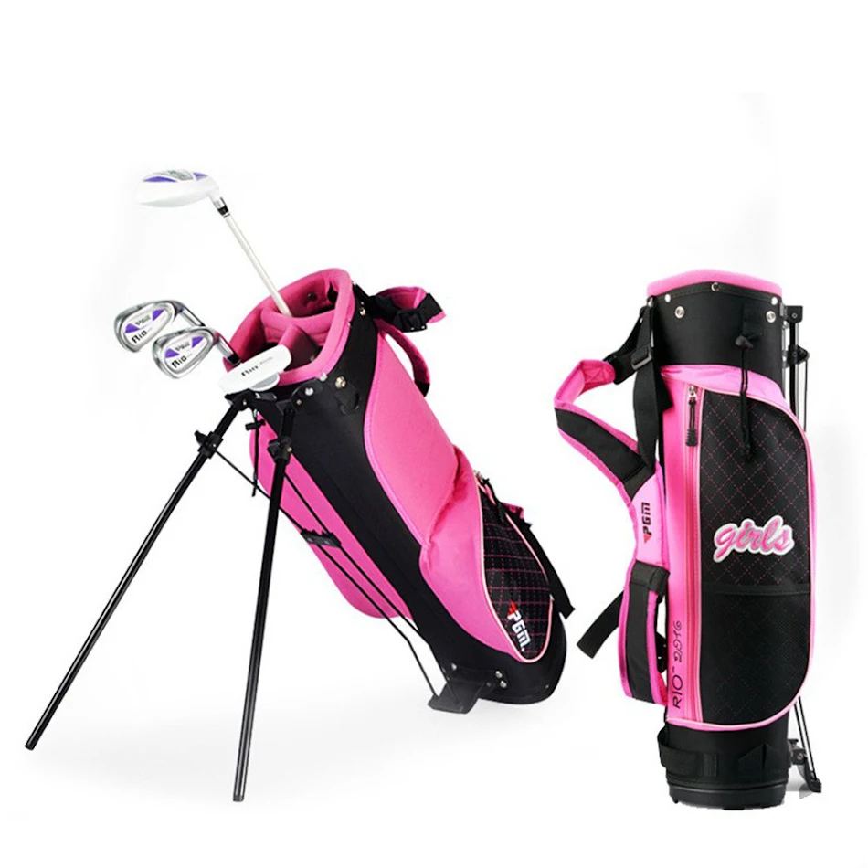 Kit de tacos de golfe infantil para iniciantes O conjunto perfeito para crianças começarem a jogar golfe. Fácil de usar, incentiva a prática e o desenvolvimento.