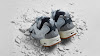 end. x reebok instapump fury 'fossil' pure grey & classic white