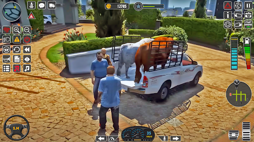 Screenshot US Truck Driving Animal games