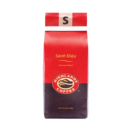 Cà phê Rang xay Sành Điệu Highlands Coffee 200g