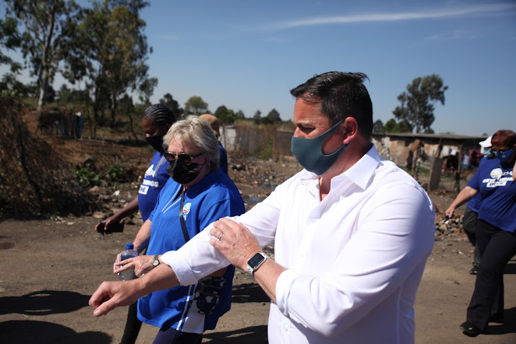 DA leader john Steenhuisen says load-shedding results in job losses.