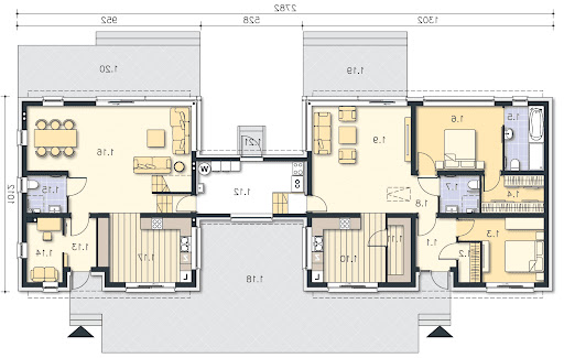 Odense DCP322 - Rzut parteru